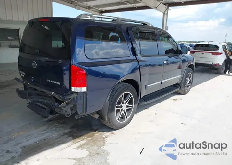2010 Nissan Armada Platinum из США, поврежденный, VIN 5N1AA0NE5AN615231